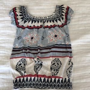 Elastic cap sleeve Lucky shirt